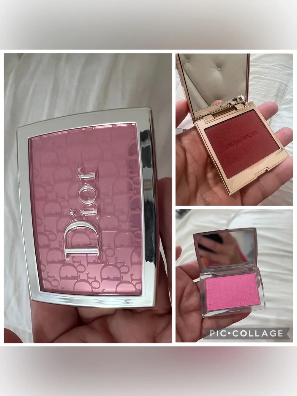 Bundle Dior Backstage Rosy Glow Blush Laura mercier Color Infusion very berry